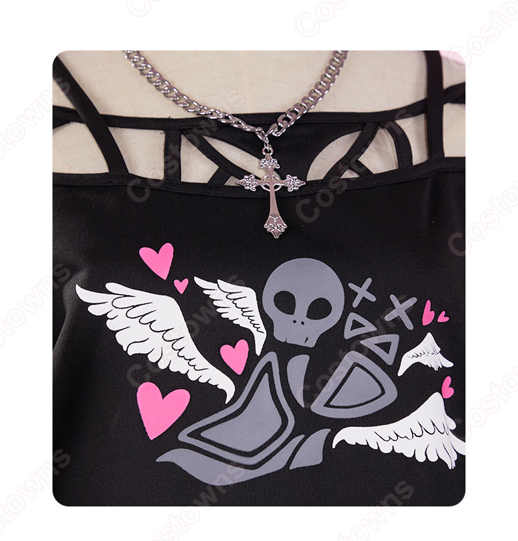 初音ミク ドン・キホーテフェア 2024 鏡音リン コスプレ衣装-5