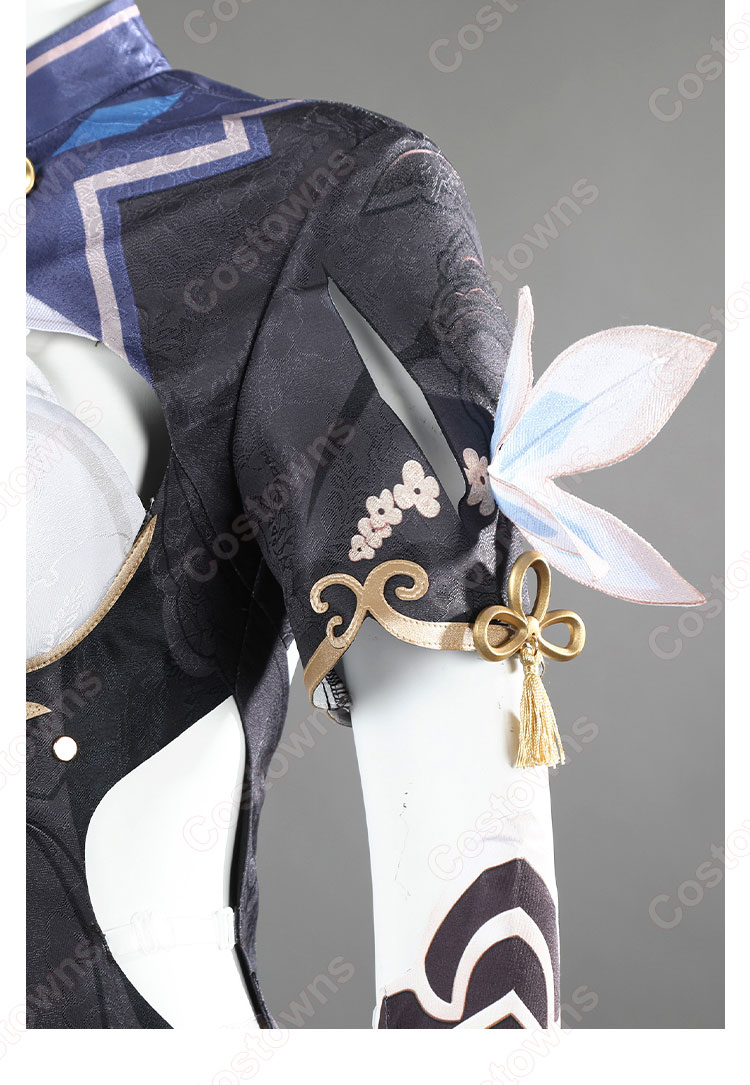 崩壊3rd アポニア 胡蝶の夢造り コスプレ衣装 チャイナドレス 新衣装-7