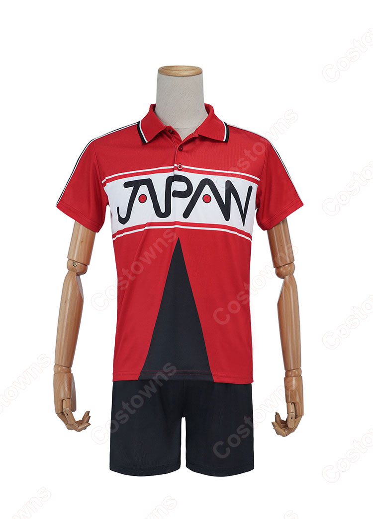 Amazon.co.jp: 新テニスの王子様U-17ジャージ赤 コスプレ衣装