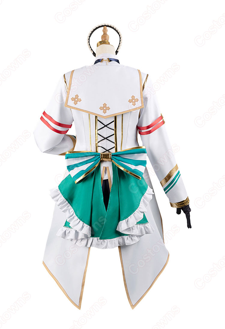 ウマ娘 プリティーダービー シーザリオ 勝負服 コスプレ衣装-5