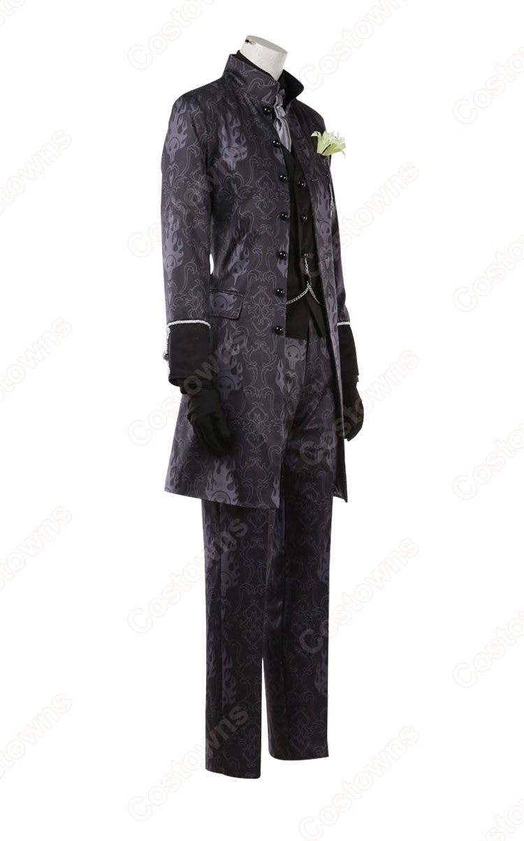 ディズニー ツイステッドワンダーランド イデア・シュラウド なりきり花婿 コスプレ衣装-4