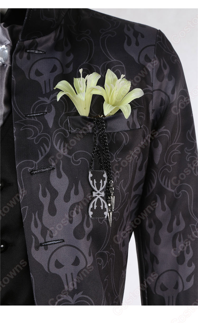 ディズニー ツイステッドワンダーランド イデア・シュラウド なりきり花婿 コスプレ衣装-8