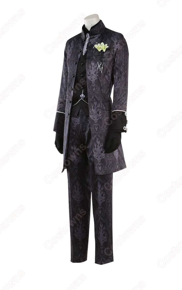 ディズニー ツイステッドワンダーランド イデア・シュラウド なりきり花婿 コスプレ衣装-3