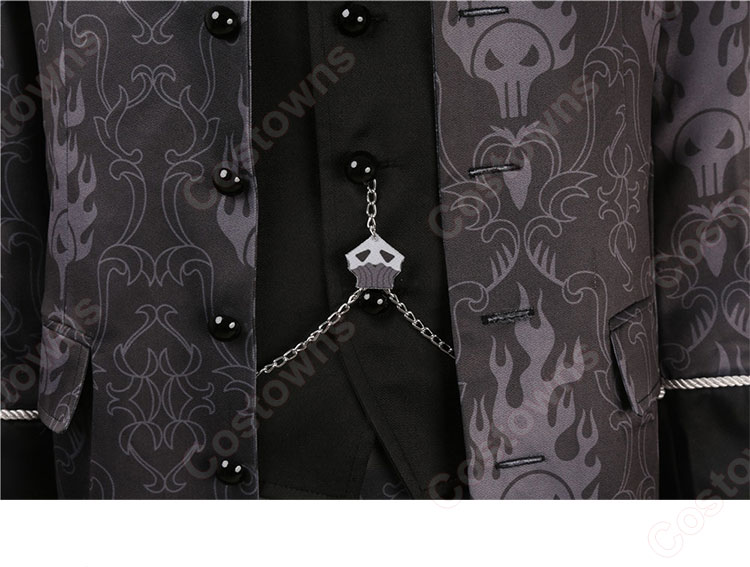 ディズニー ツイステッドワンダーランド イデア・シュラウド なりきり花婿 コスプレ衣装-9