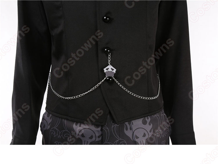 ディズニー ツイステッドワンダーランド イデア・シュラウド なりきり花婿 コスプレ衣装-14