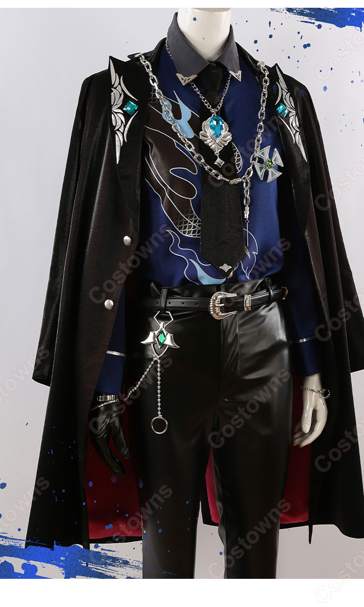 あんさんぶるスターズ！！ 蓮巳敬人 南雲鉄虎 乙狩アドニス ドミナント衣装 コスプレ衣装-7