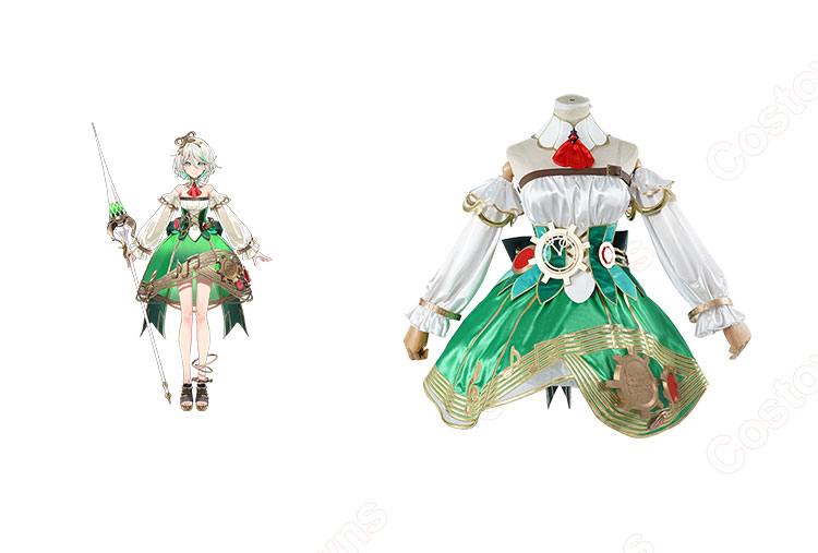 ホロライブEN セシリア・イマーグリーン コスプレ 衣装 hololive（ホロライブ） セシリア・イマーグリーン コスプレ衣装