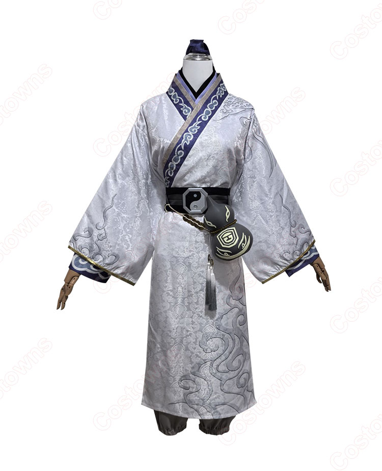 IdentityV 第五人格 白無常 謝必安 陰陽司公 コスプレ衣装-2