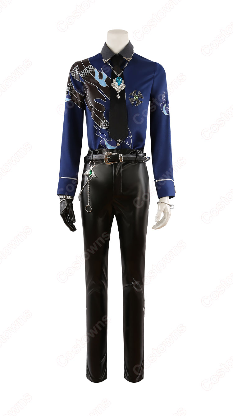 あんさんぶるスターズ！！ 蓮巳敬人 南雲鉄虎 乙狩アドニス ドミナント衣装 コスプレ衣装-6