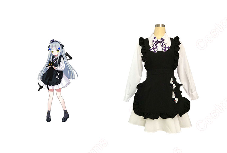 ドールズフロントライン HK416 くろねこの贈りもの コスプレ衣装-1