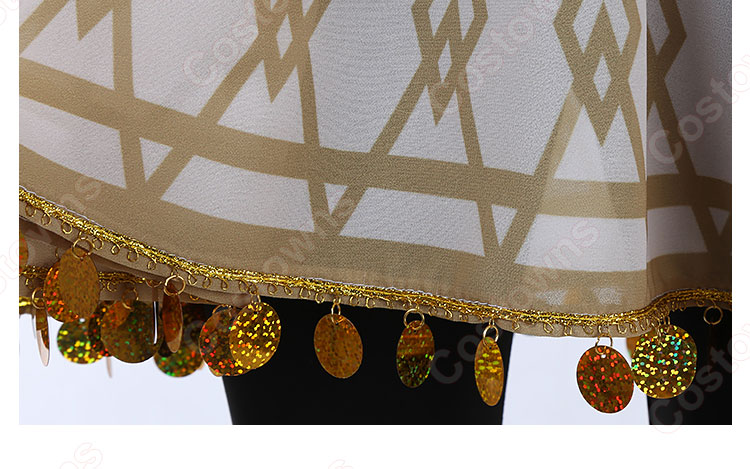 ツイステ 星送りの衣 デュース・スペード トレイ・クローバー イデア・シュラウド コスプレ衣装 ディズニー ツイステッドワンダーランド 復刻 星に願いを ～Dance and Wishes～ 星送りの衣 コスプレ-12