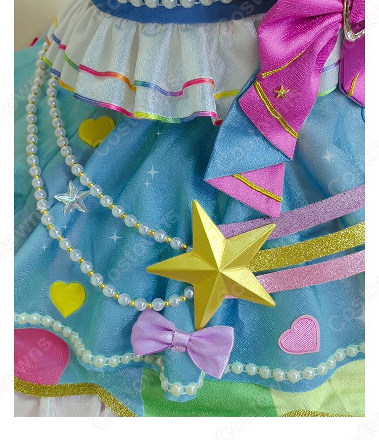 アイカツオンパレード！ 虹野ゆめ コスプレ衣装-7