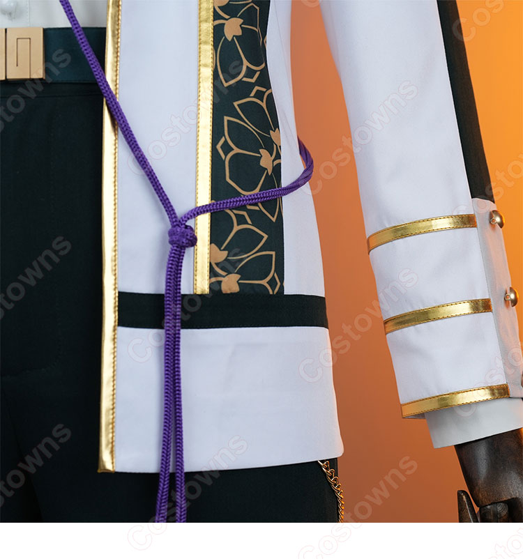 あんさんぶるスターズ！！ 朔間凛月 伏見弓弦 鳴上嵐 影片みか 姫宮桃李 紫之創 コスプレ衣装 チャンバラナイト衣装-7