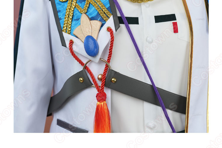 あんさんぶるスターズ！！ 朔間凛月 伏見弓弦 鳴上嵐 影片みか 姫宮桃李 紫之創 コスプレ衣装 チャンバラナイト衣装-6