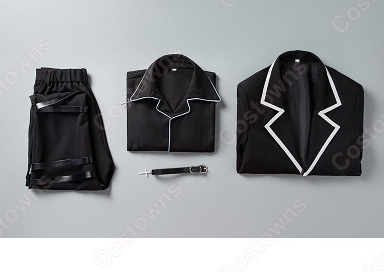 しゅごキャラ! 月詠イクト 制服 コスプレ衣装 （コート、インナー、ズボン、チョーカー） - Costowns