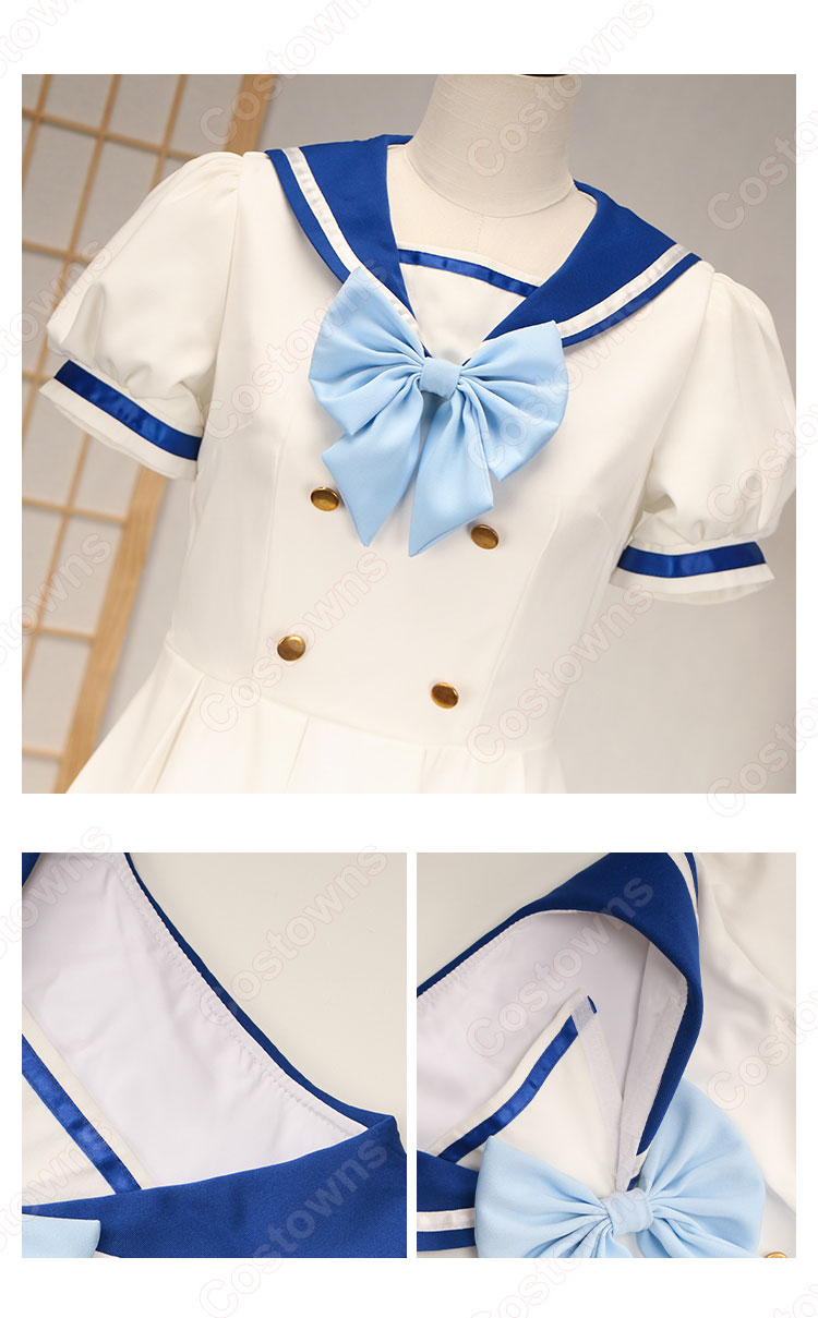 しゅごキャラ! 日奈森あむ コスプレ衣装 セーラー服-5