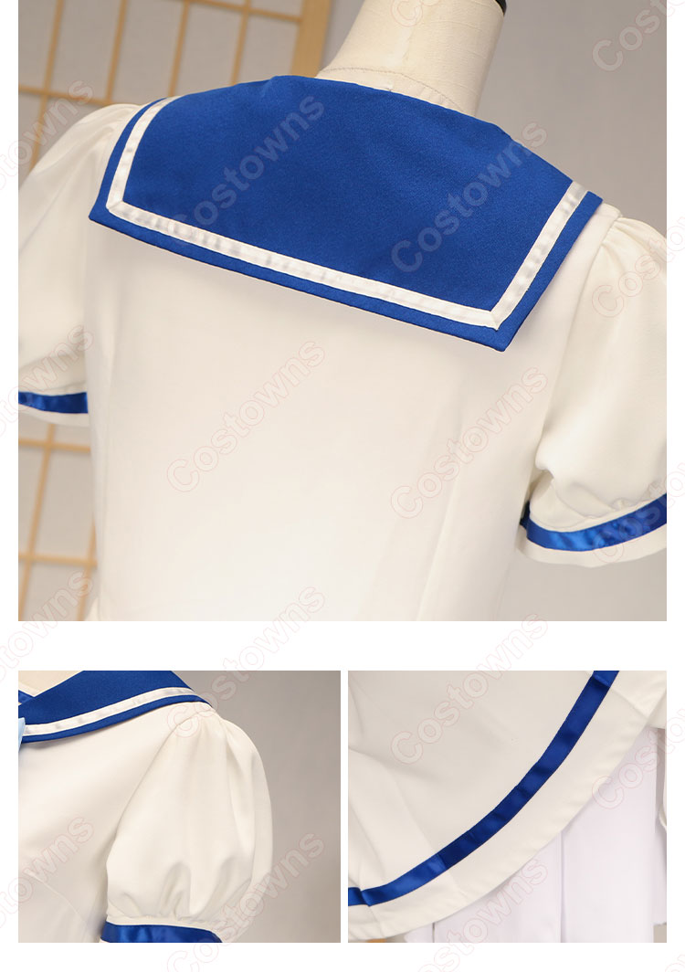 しゅごキャラ! 日奈森あむ コスプレ衣装 セーラー服-6