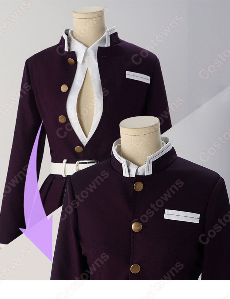 鬼滅の刃 恋柱 甘露寺蜜璃 コスプレ衣装 隊服 刺繍-5