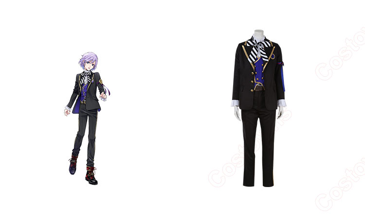 ディズニー ツイステッドワンダーランド ヴィル・シェーンハイト エペル・フェルミエ ルーク・ハント コスプレ衣装 ポムフィオーレ寮 制服-1