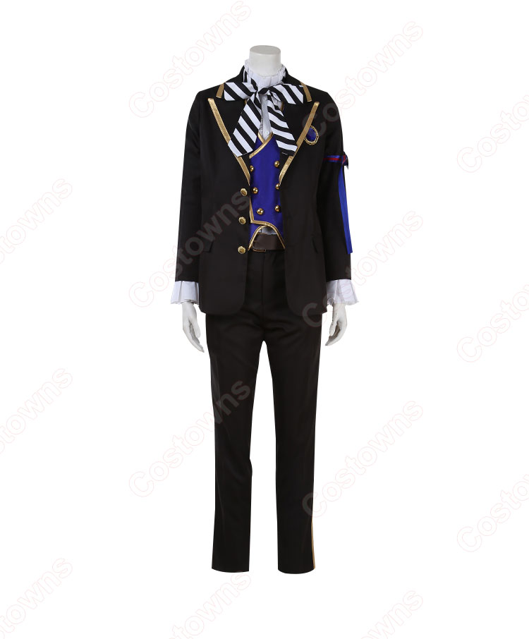 ディズニー ツイステッドワンダーランド ヴィル・シェーンハイト エペル・フェルミエ ルーク・ハント コスプレ衣装 ポムフィオーレ寮 制服-2