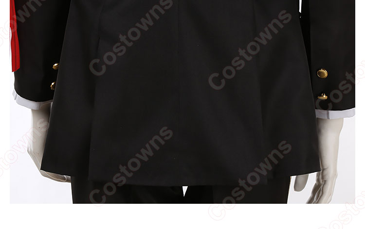 ディズニー ツイステッドワンダーランド ヴィル・シェーンハイト エペル・フェルミエ ルーク・ハント コスプレ衣装 ポムフィオーレ寮 制服-10