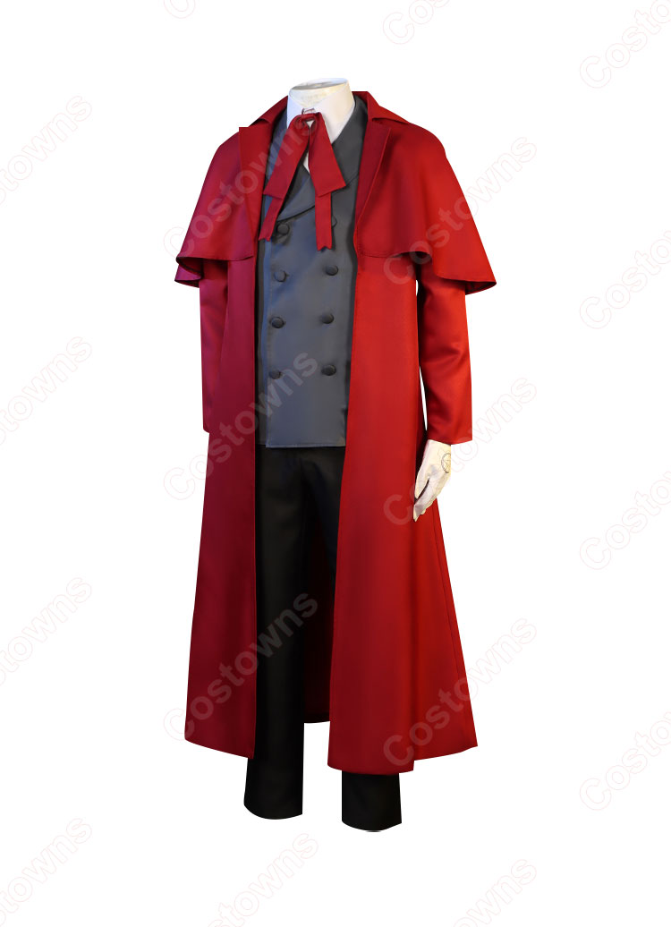 HELLSING 英国王立国教騎士団「ヘルシング機関」 アーカード コスプレ衣装-3