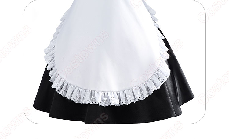 会長はメイド様! 鮎沢美咲 コスプレ衣装 メイド服 - Costowns