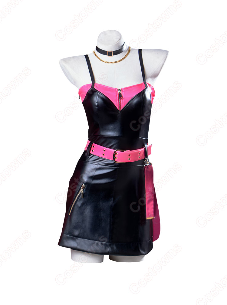 プロセカ Vivid BAD SQUAD × 初音ミク 小豆沢こはね コスプレ衣装-4