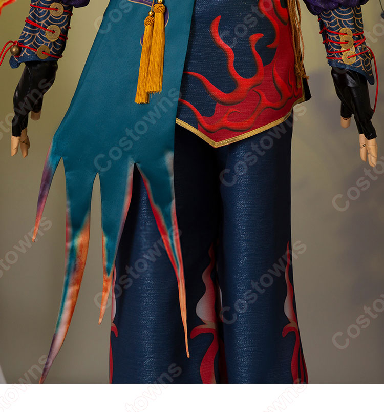 IdentityV 第五人格 曲芸師(マイク・モートン) 祈雨珠 コスプレ衣装-9