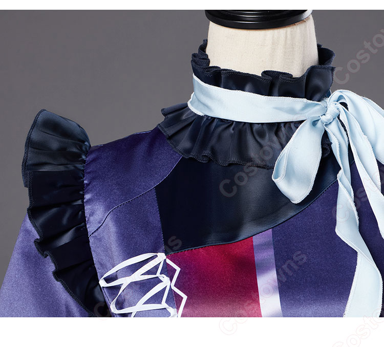 プロジェクトセカイ カラフルステージ! feat. 初音ミク 朝比奈まふゆ turning purple コスプレ衣装-4