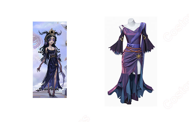 IdentityV 第五人格 祭司(フィオナ・ジルマン) 虚妄の傑作 ヨグ・ソトースの使い コスプレ衣装-1