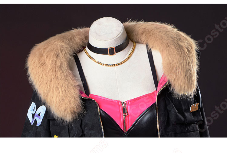 プロセカ Vivid BAD SQUAD × 初音ミク 小豆沢こはね コスプレ衣装-5