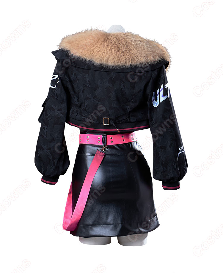 プロセカ Vivid BAD SQUAD × 初音ミク 小豆沢こはね コスプレ衣装-3