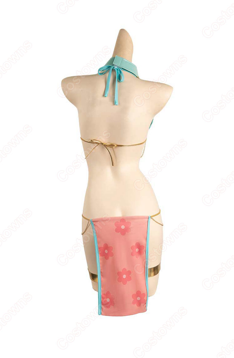 劇場版 FAIRY TAIL ルーシィ・ハートフィリア コスプレ衣装 踊り子 衣装-5