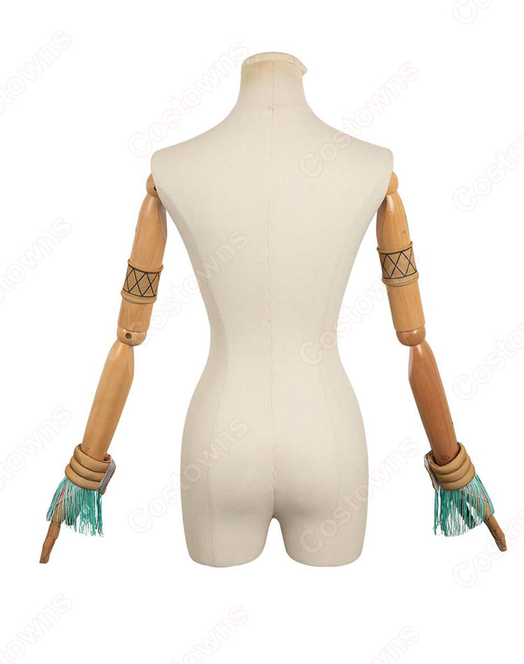 劇場版 FAIRY TAIL ルーシィ・ハートフィリア コスプレ衣装 踊り子 衣装-9