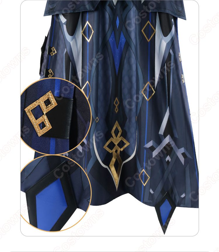 原神 ファトゥス 隊長 カピターノ コスプレ衣装-12