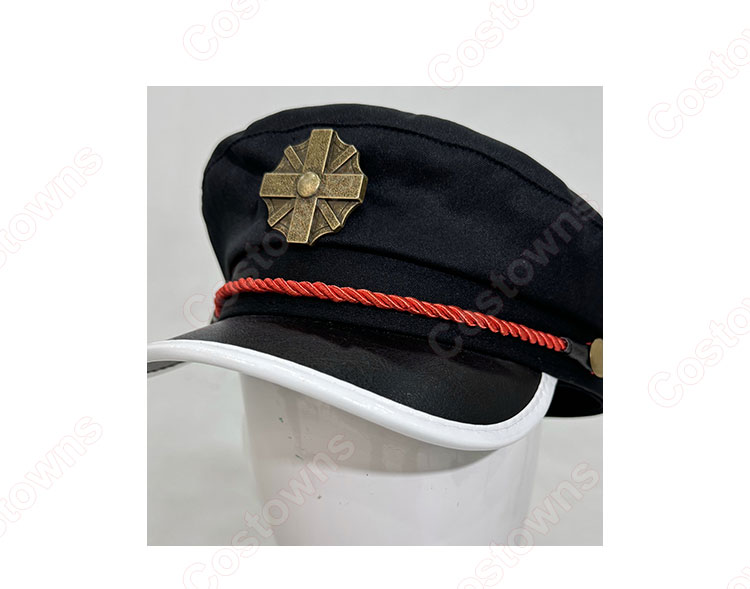 地縛少年花子くん 花子くん 制服 コスプレ衣装 4点セット(上着、ズボン、マント、帽子)-12