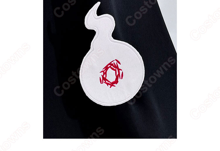 地縛少年花子くん 花子くん 制服 コスプレ衣装 4点セット(上着、ズボン、マント、帽子)-15