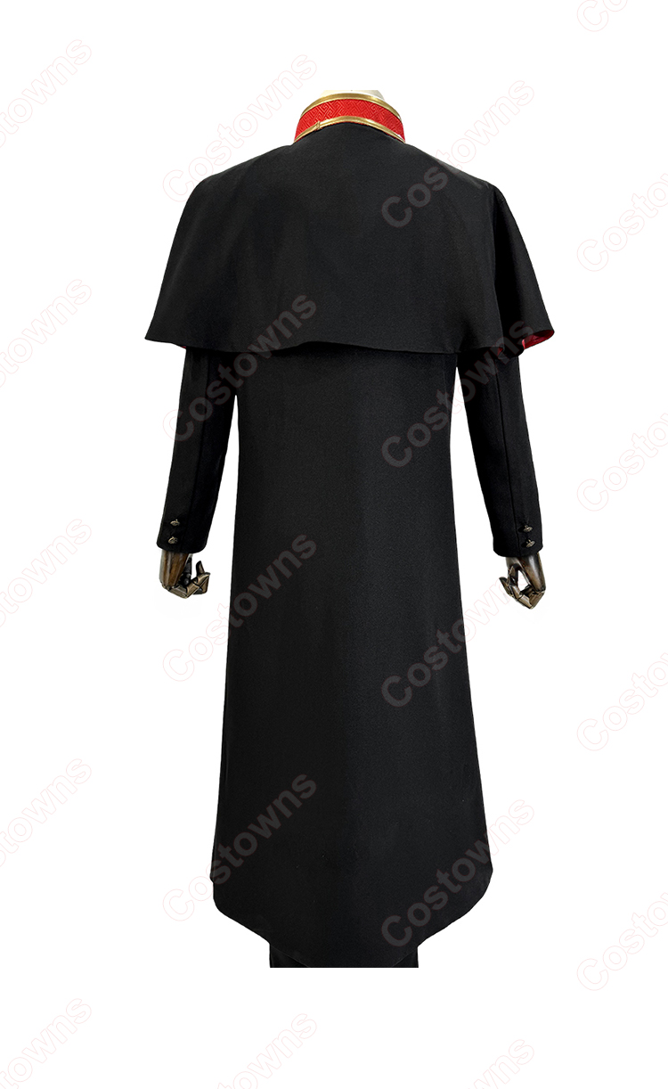 地縛少年花子くん 花子くん 制服 コスプレ衣装 4点セット(上着、ズボン、マント、帽子)-5