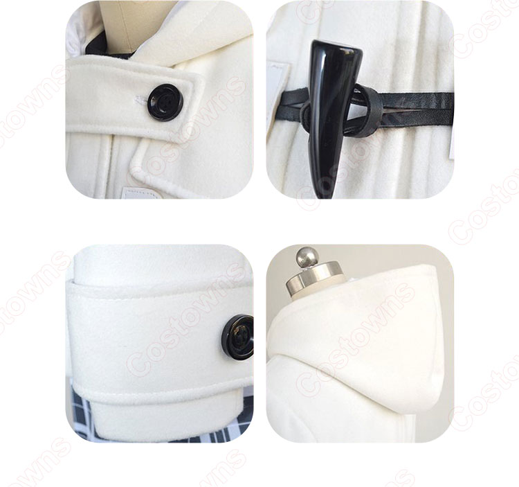 FGO × ローソンコラボ マシュ・キリエライト 冬服 コスプレ衣装-6