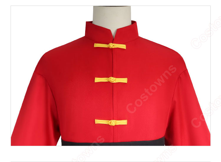 らんま1/2 早乙女乱馬 チャイナ服 コスプレ衣装-5