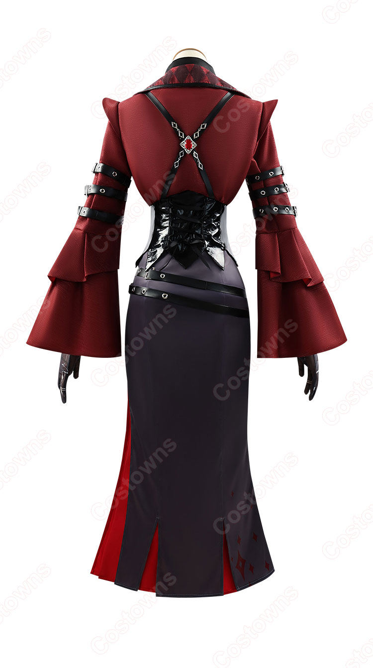 原神 紅夜 アルレッキーノ コスプレ衣装 - Costowns