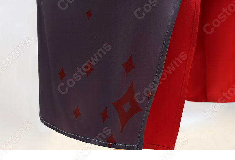 原神 紅夜 アルレッキーノ コスプレ衣装-13