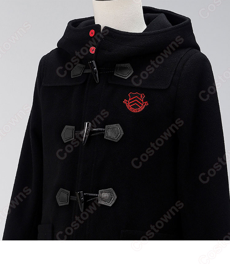 ペルソナ5 雨宮蓮 冬服 コスプレ衣装 コート-5