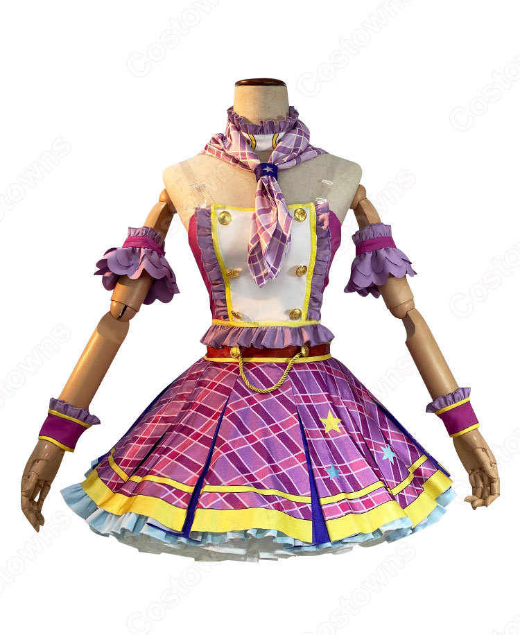 通販サイト一覧 アイカツ! 紫吹蘭 コスプレ衣装 - Costowns コスプレ衣装