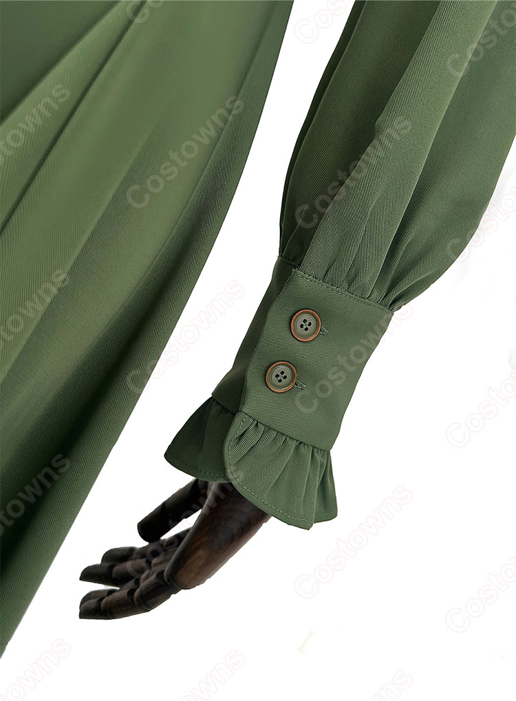 新世紀エヴァンゲリオン 惣流・アスカ・ラングレー コスプレ衣装 3点セット(コート、ワンピース、靴下)-7