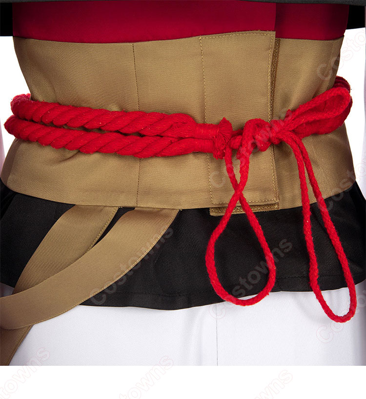 梅喧（ばいけん） バトル コスプレ衣装 『GUILTY GEARシリーズ（ギルティギアシリーズ）』 復讐の女剣士 cosplay 仮装 変装-15