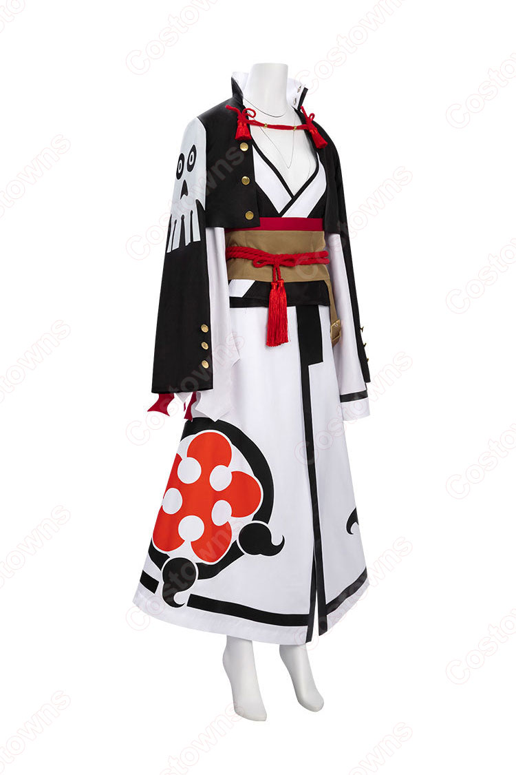 梅喧（ばいけん） バトル コスプレ衣装 『GUILTY GEARシリーズ（ギルティギアシリーズ）』 復讐の女剣士 cosplay 仮装 変装-3