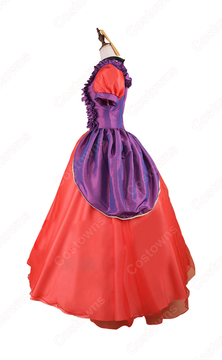 映画 シンデレラ アナスタシア・トレメイン コスプレ衣装-3