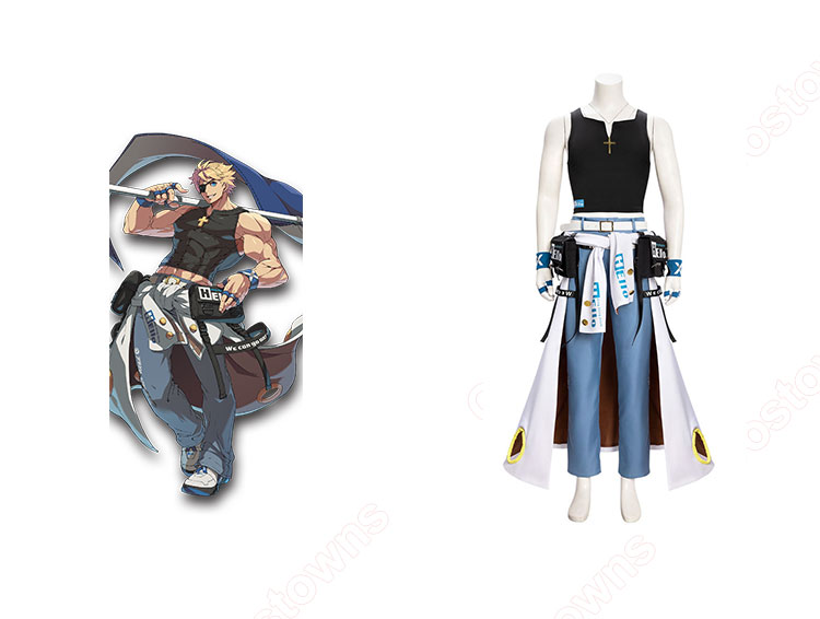 ギルティギア ストライヴ シン=キスク コスプレ衣装-1